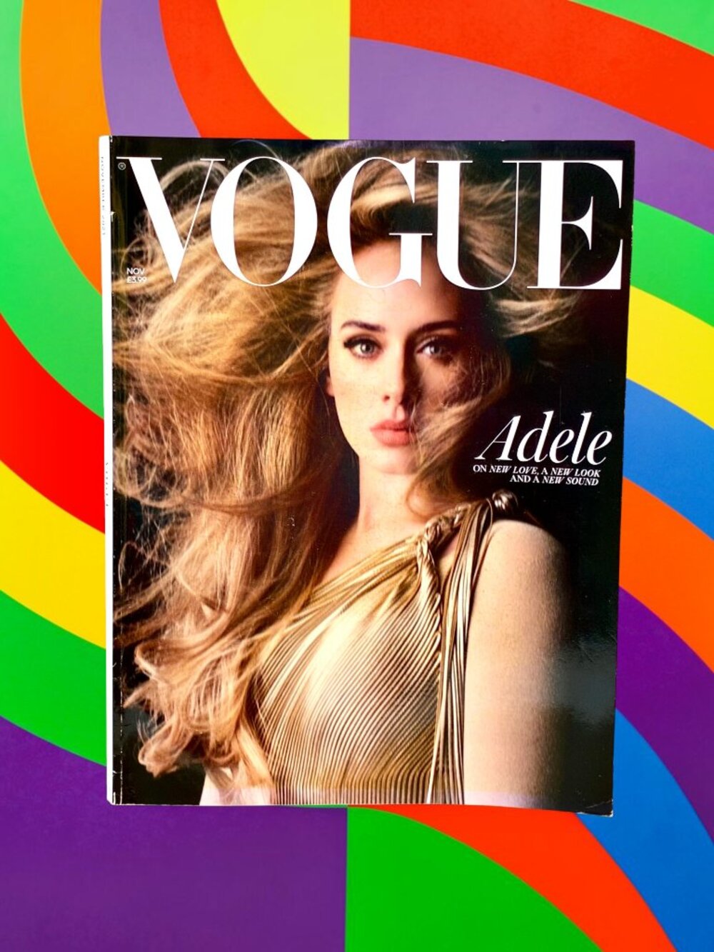 Vogue Magazine UK British November 2021 Issue ADELE Subscriber Cover